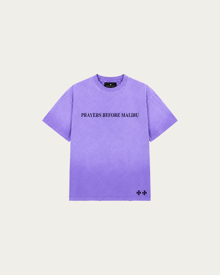 PRAYERS TEE PURPLE