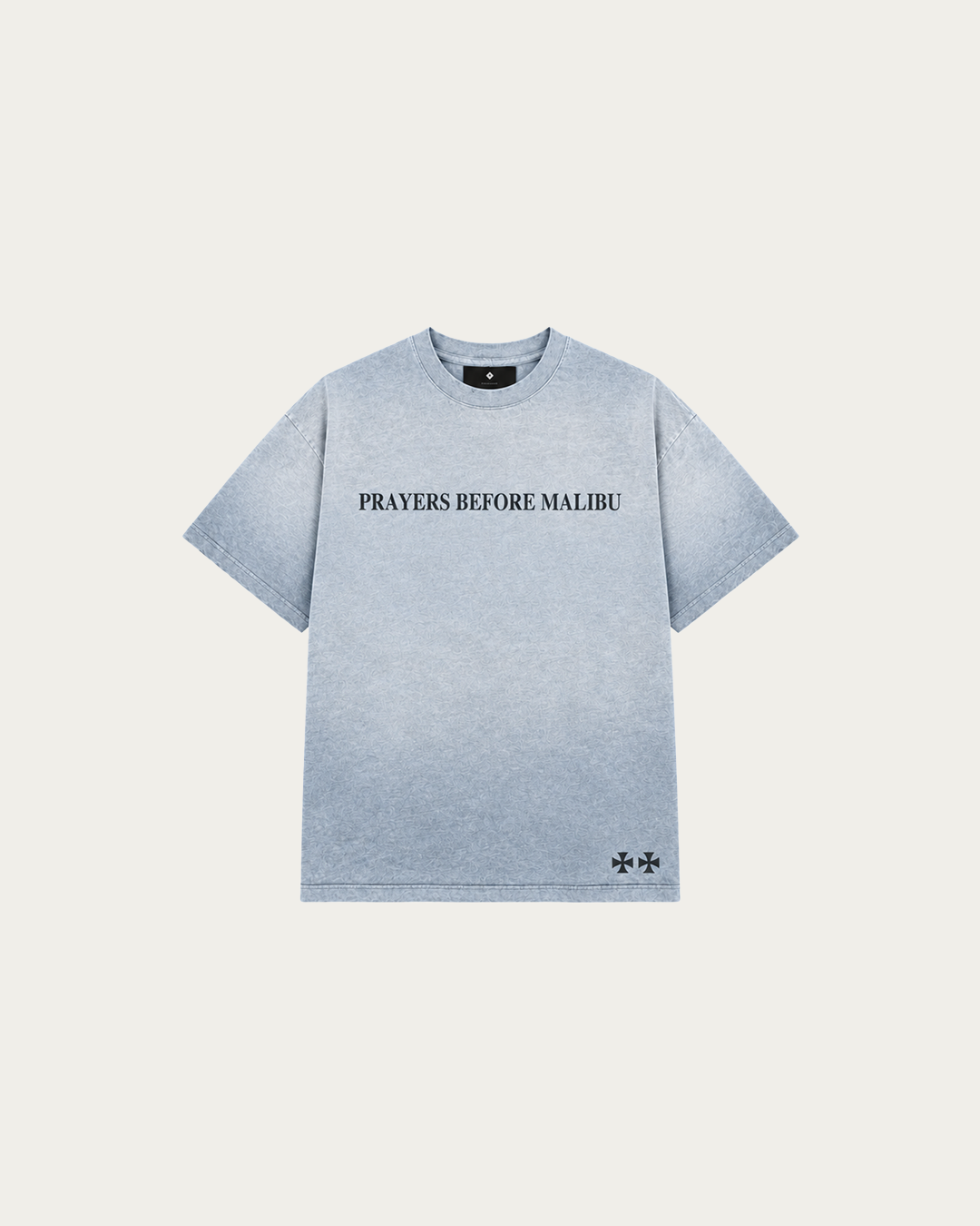 PRAYERS TEE GREY MELANGE
