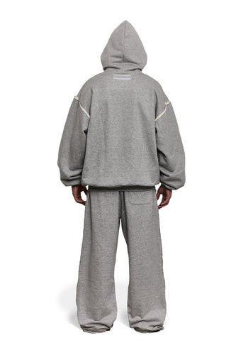 GRAY EXIT HOODIE - Image 3