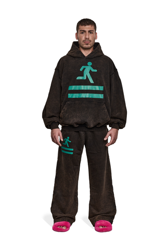 WASHED EXIT HOODIE - Image 1