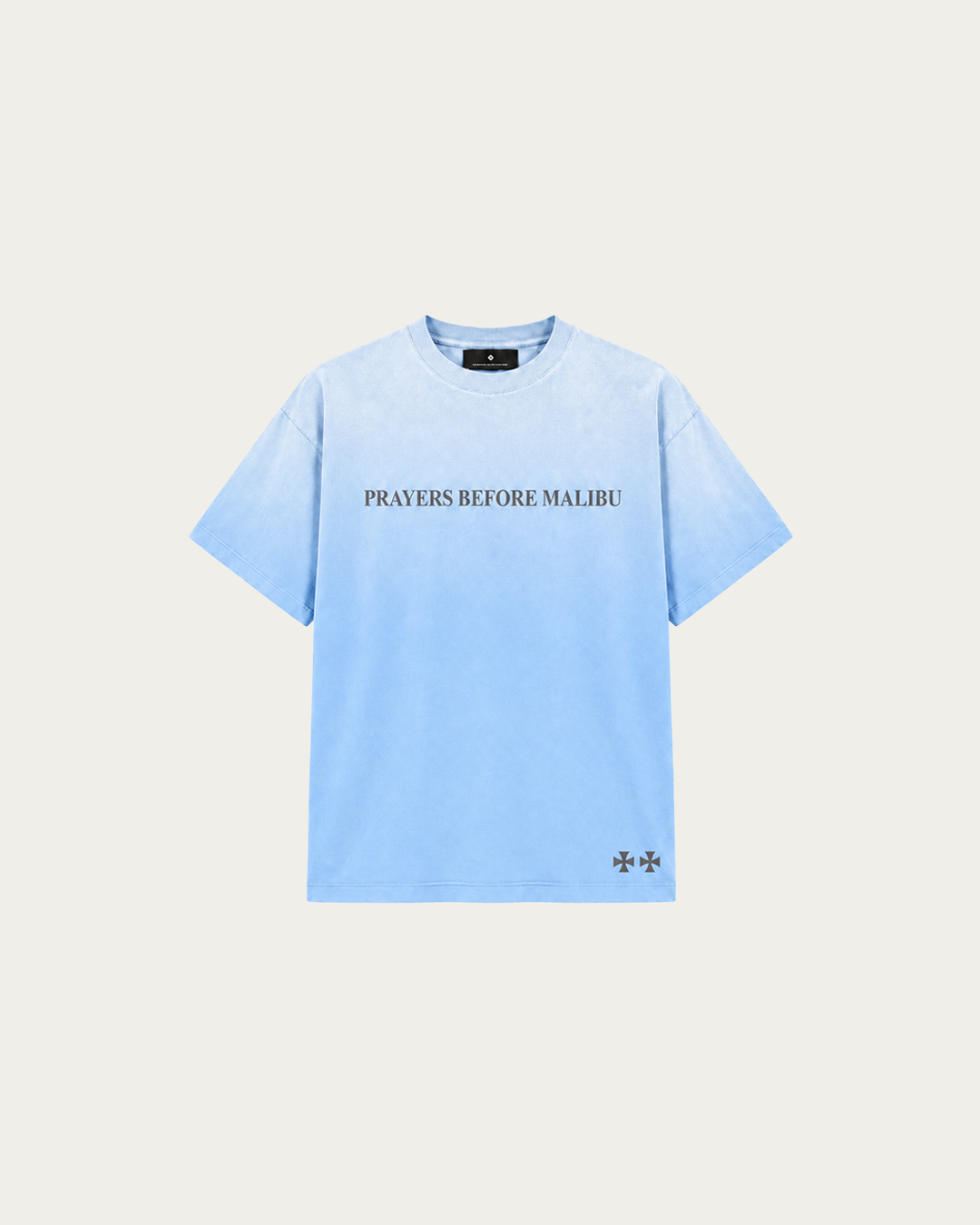 PRAYERS TEE ICE BLUE