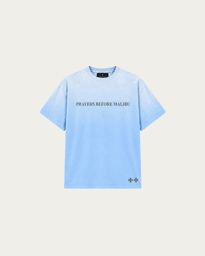 PRAYERS TEE ICE BLUE