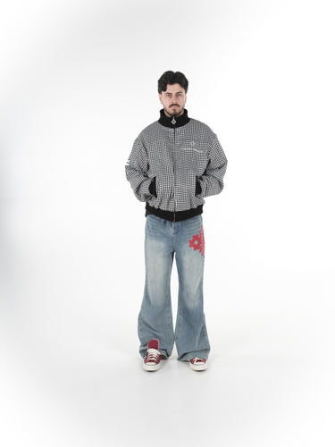 LEATHER PATCH DENIM - Image 5