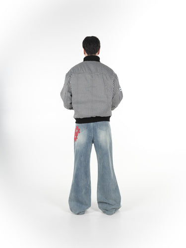 LEATHER PATCH DENIM - Image 11