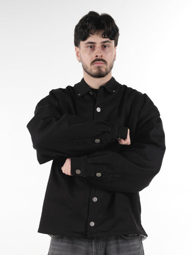 PADDED SHIRT BLACK - Image 13