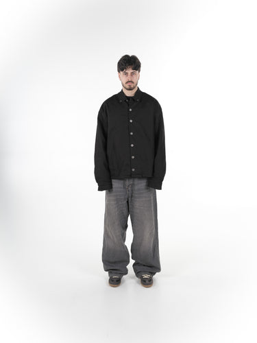 PADDED SHIRT BLACK - Image 4