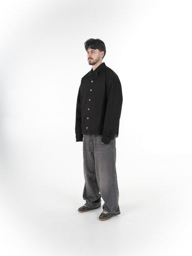 PADDED SHIRT BLACK - Image 11