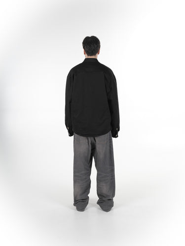 PADDED SHIRT BLACK - Image 8
