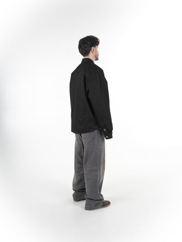 PADDED SHIRT BLACK - Image 9