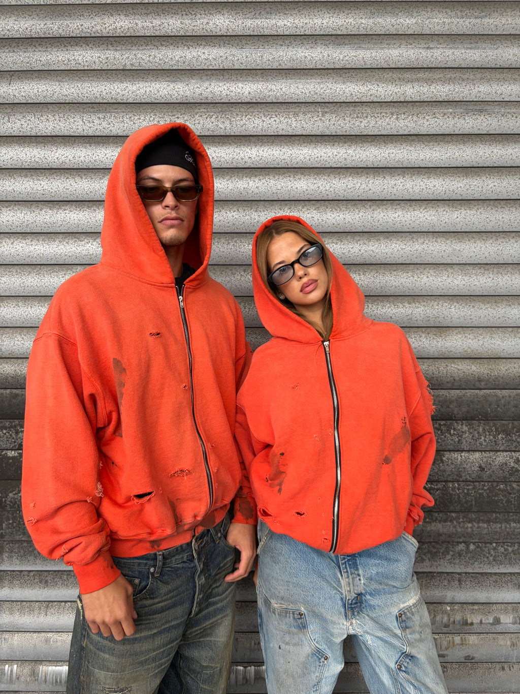 BURNT ORANGE ZIP