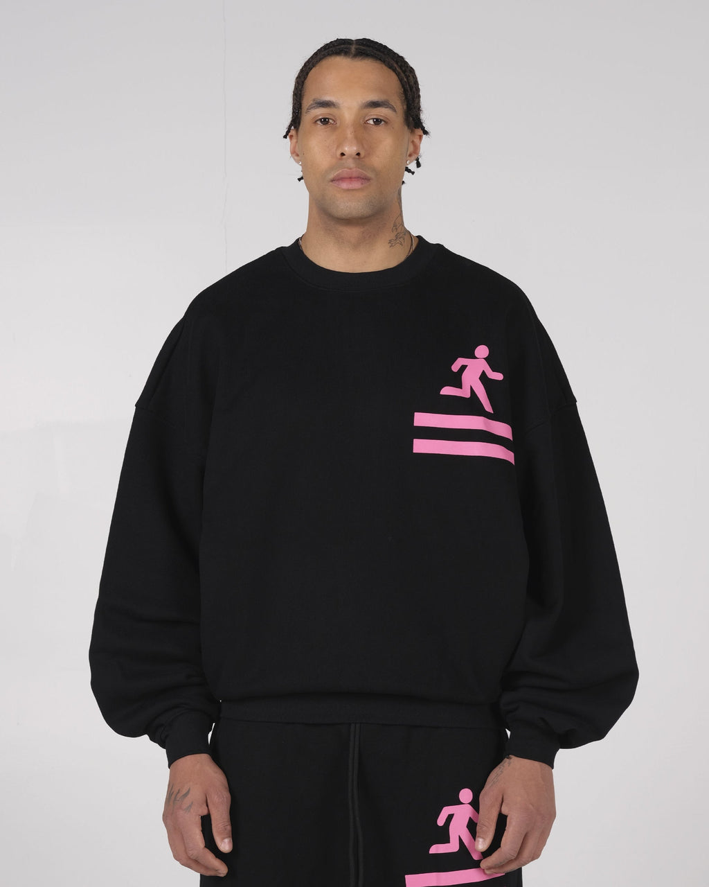 SLHTS SWEATER BLACK