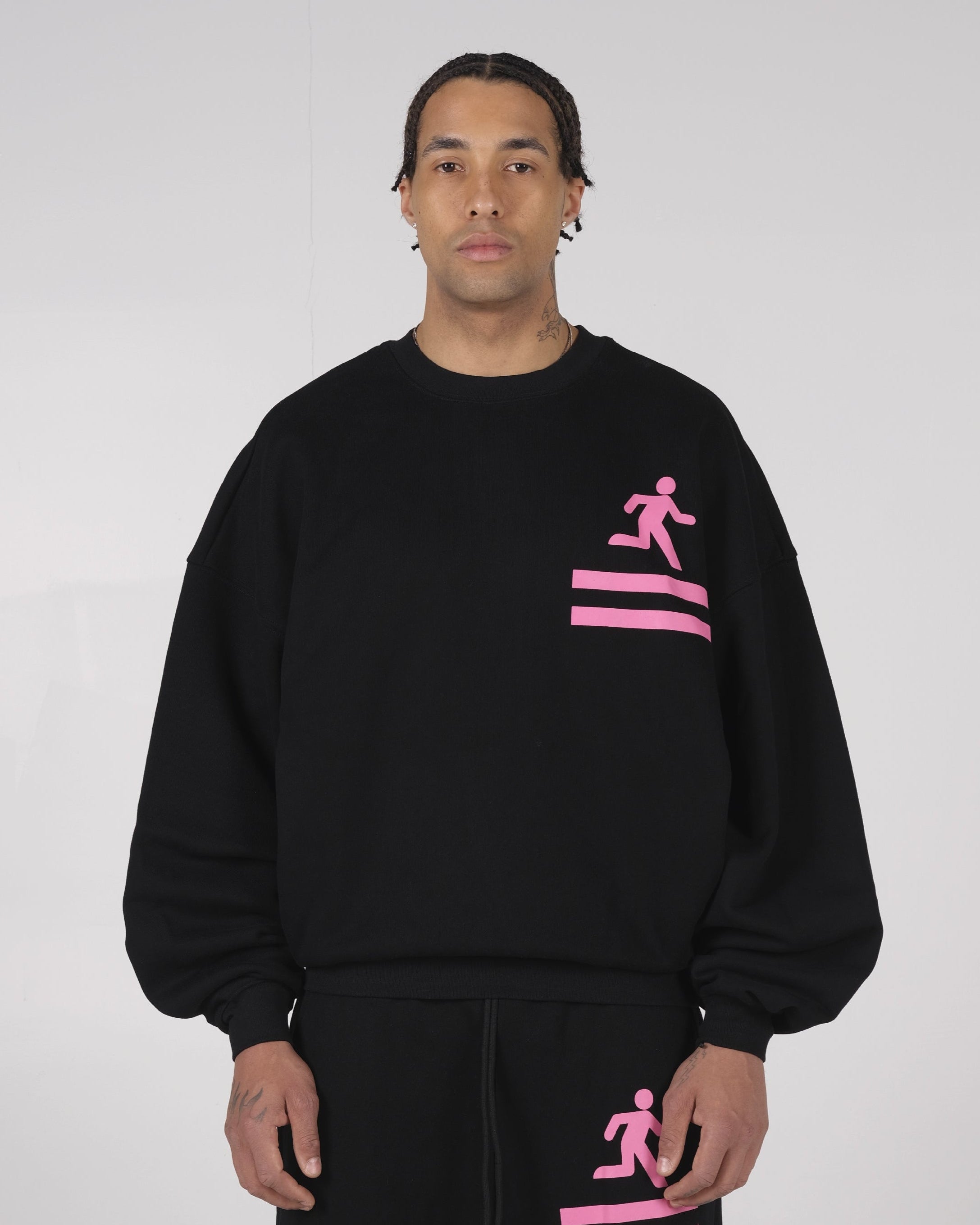 SLHTS SWEATER BLACK
