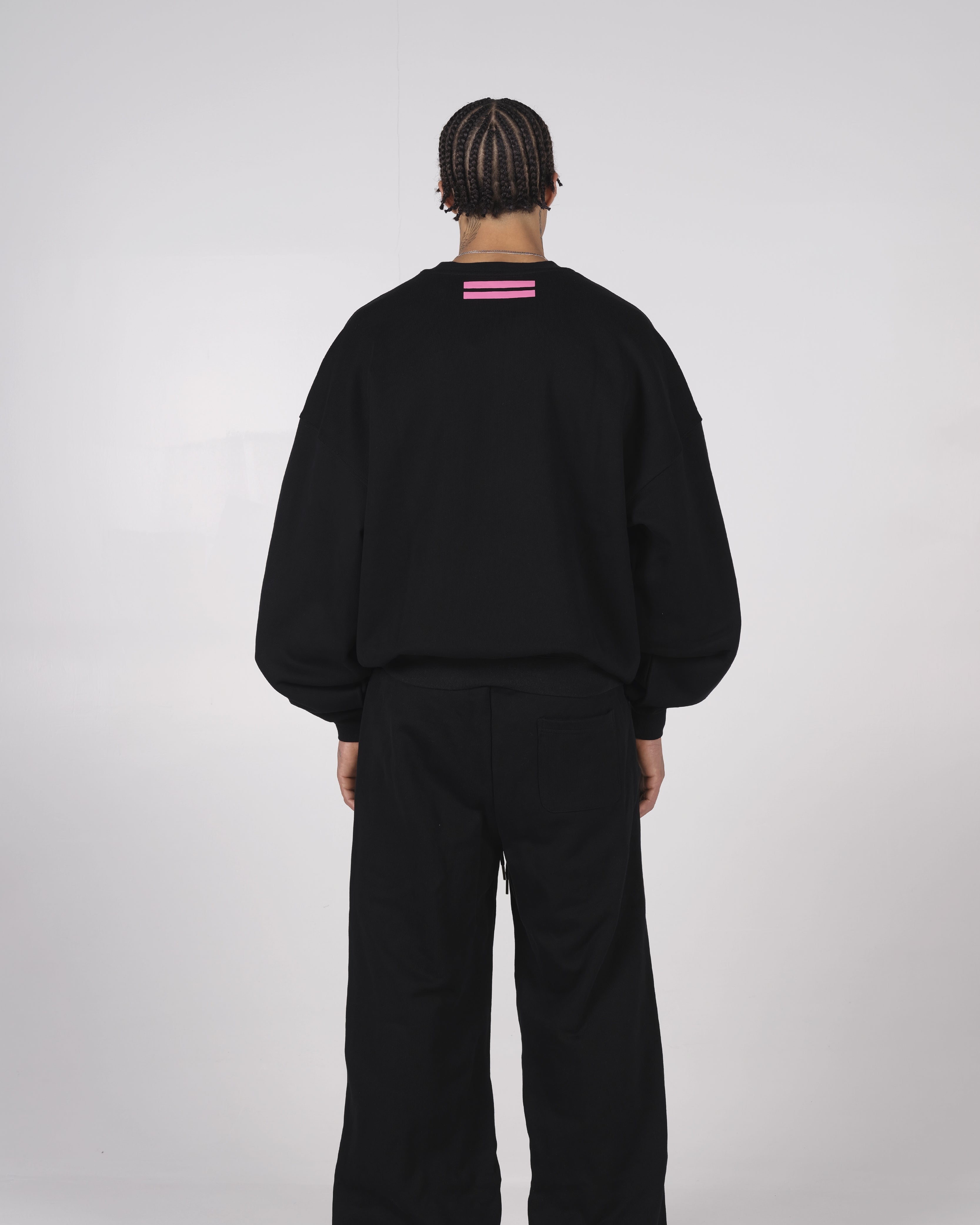 SLHTS SWEATER BLACK