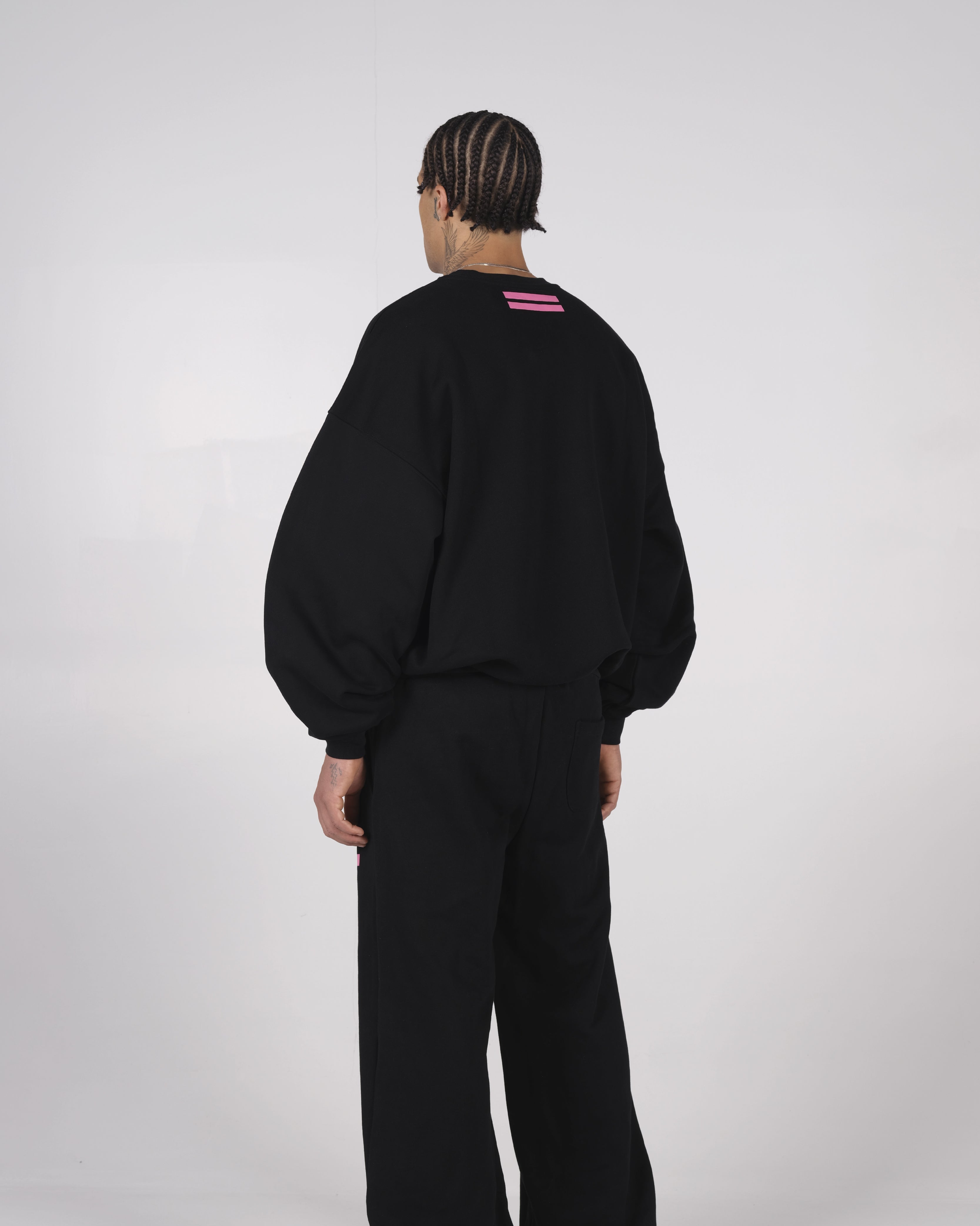 SLHTS SWEATER BLACK