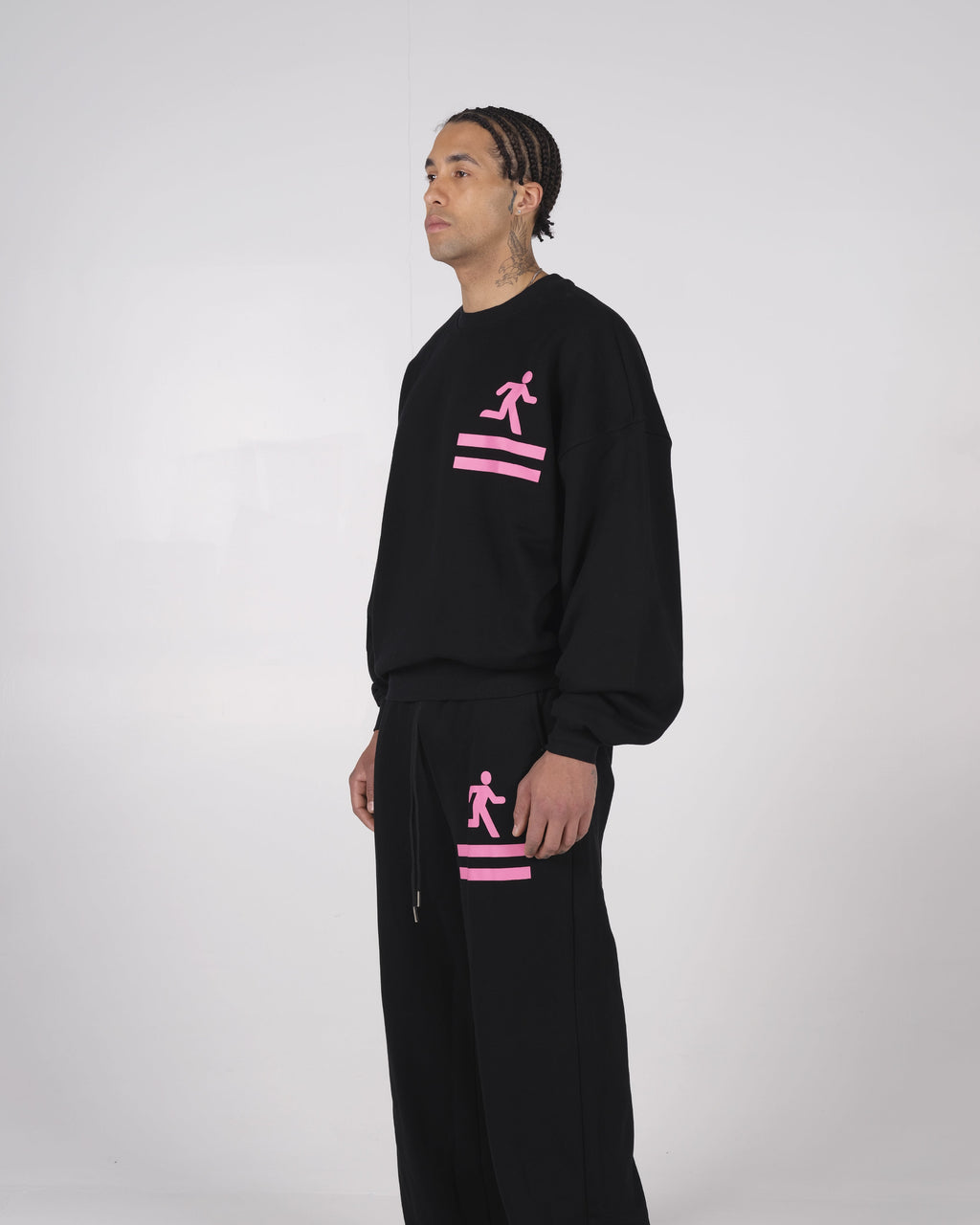 SLHTS SWEATER BLACK