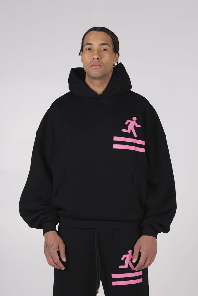 SLHTS HOODIE BLACK