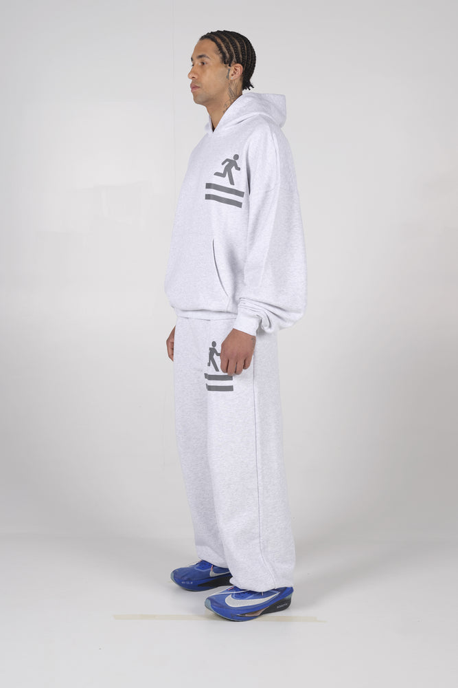 SLHTS HOODIE GREY