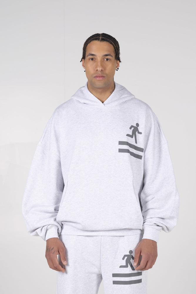 SLHTS HOODIE GREY