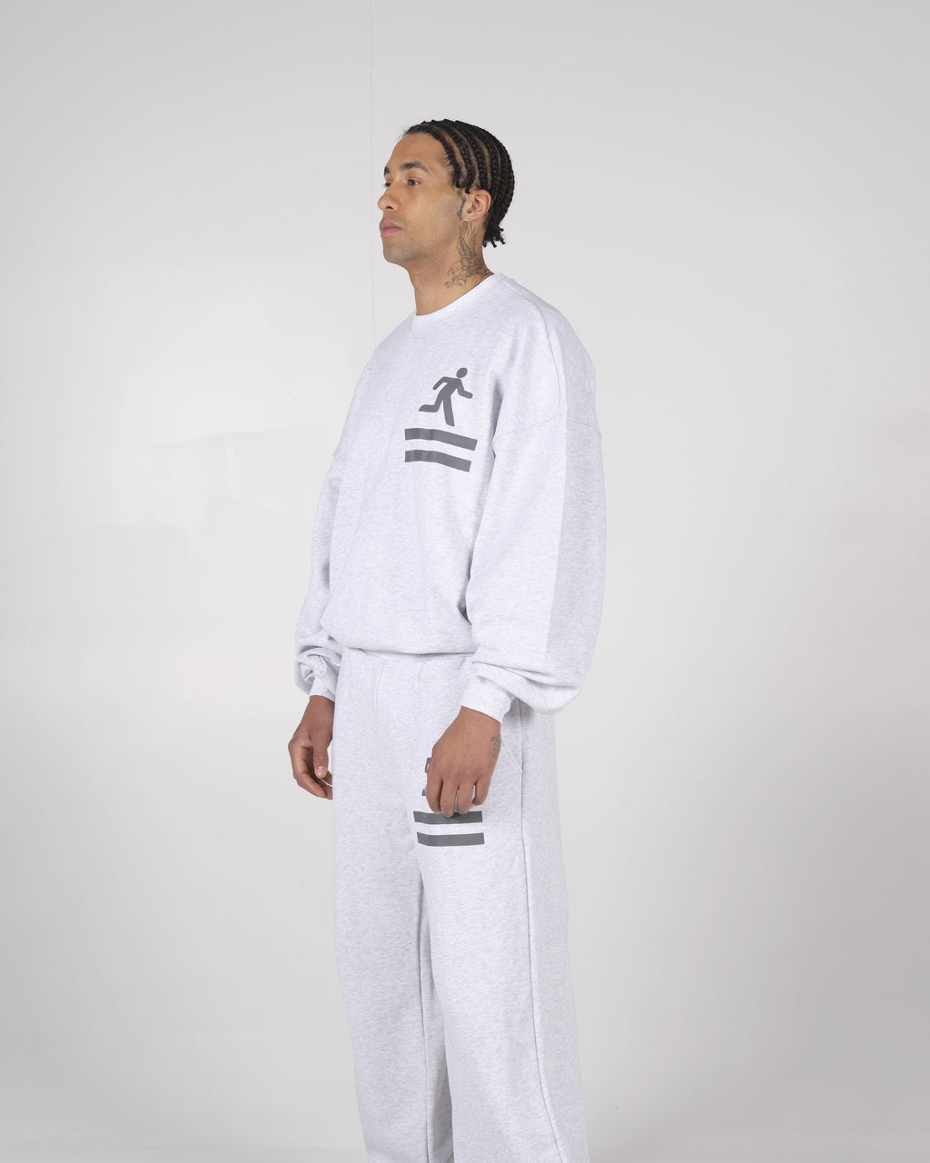 SLHTS SWEATER GREY