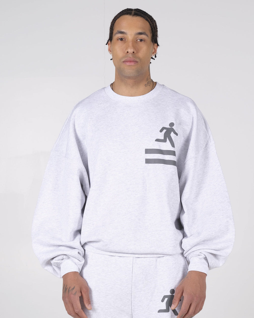 SLHTS SWEATER GREY