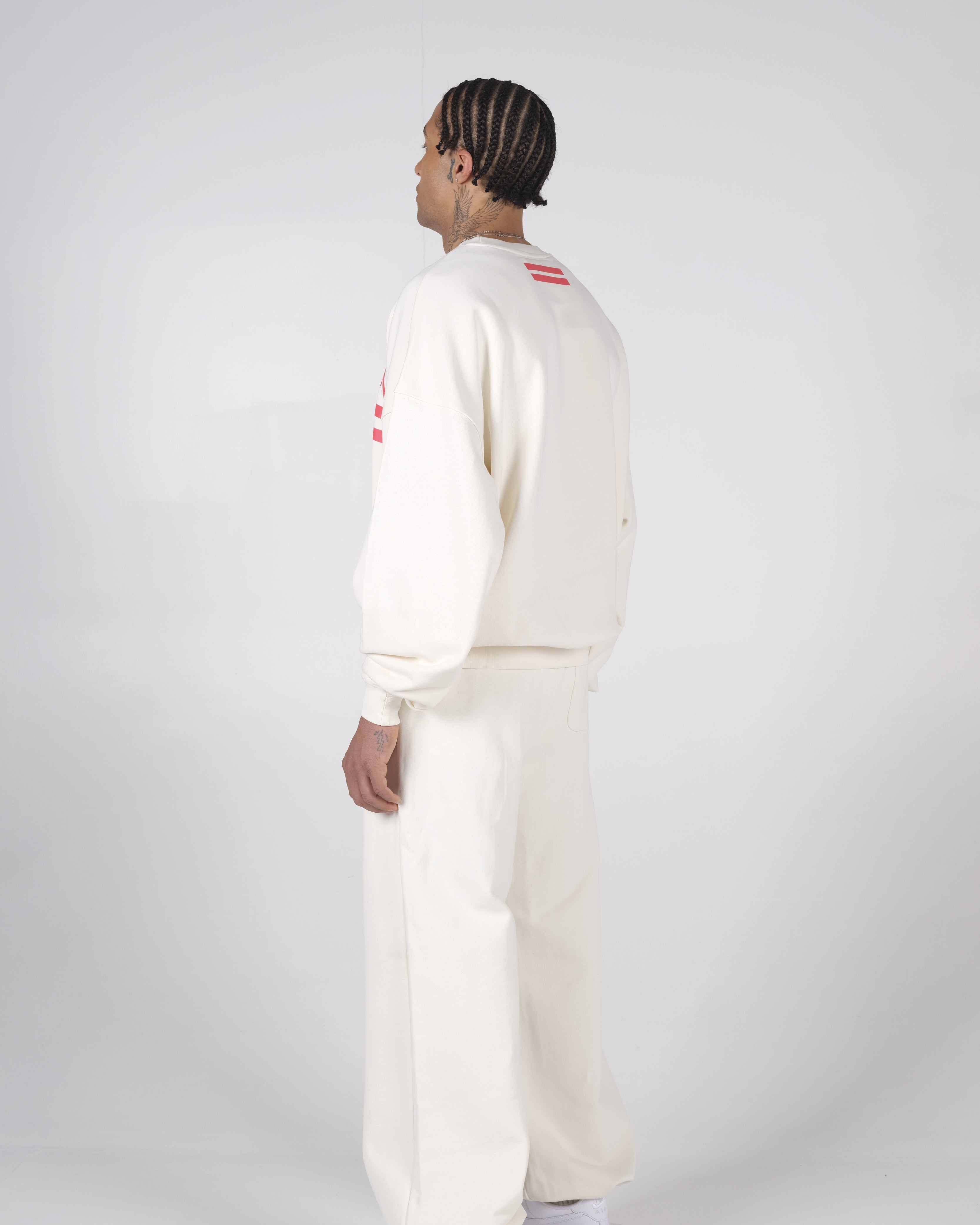 SLHTS SWEATER OFFWHITE