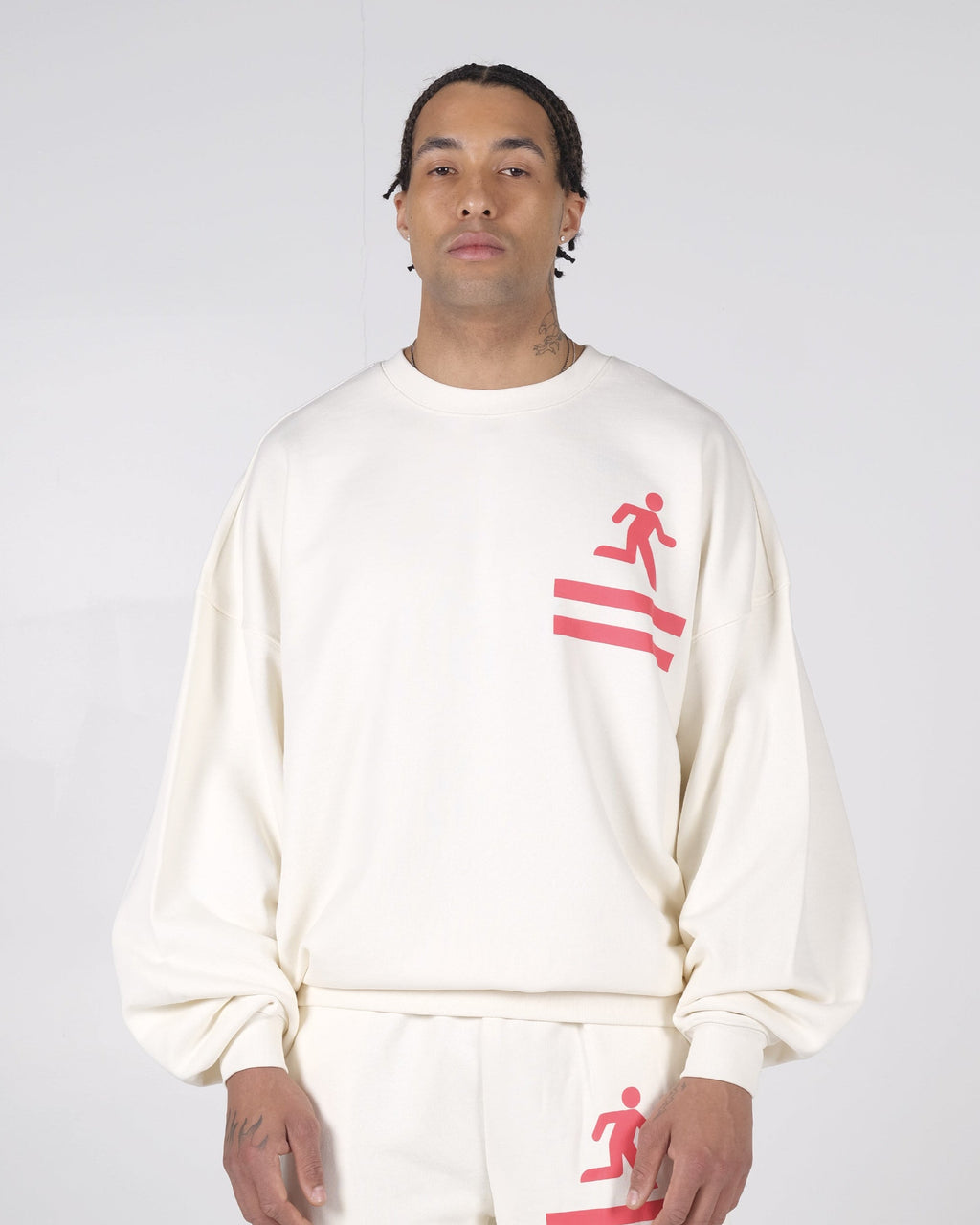 SLHTS SWEATER OFFWHITE