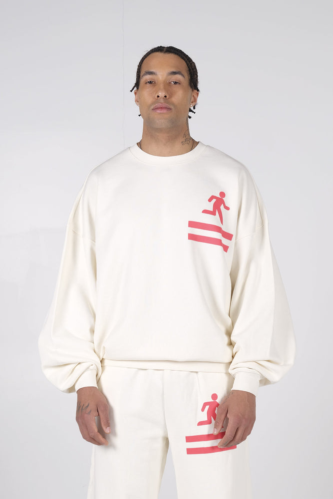 SLHTS SWEATER OFFWHITE