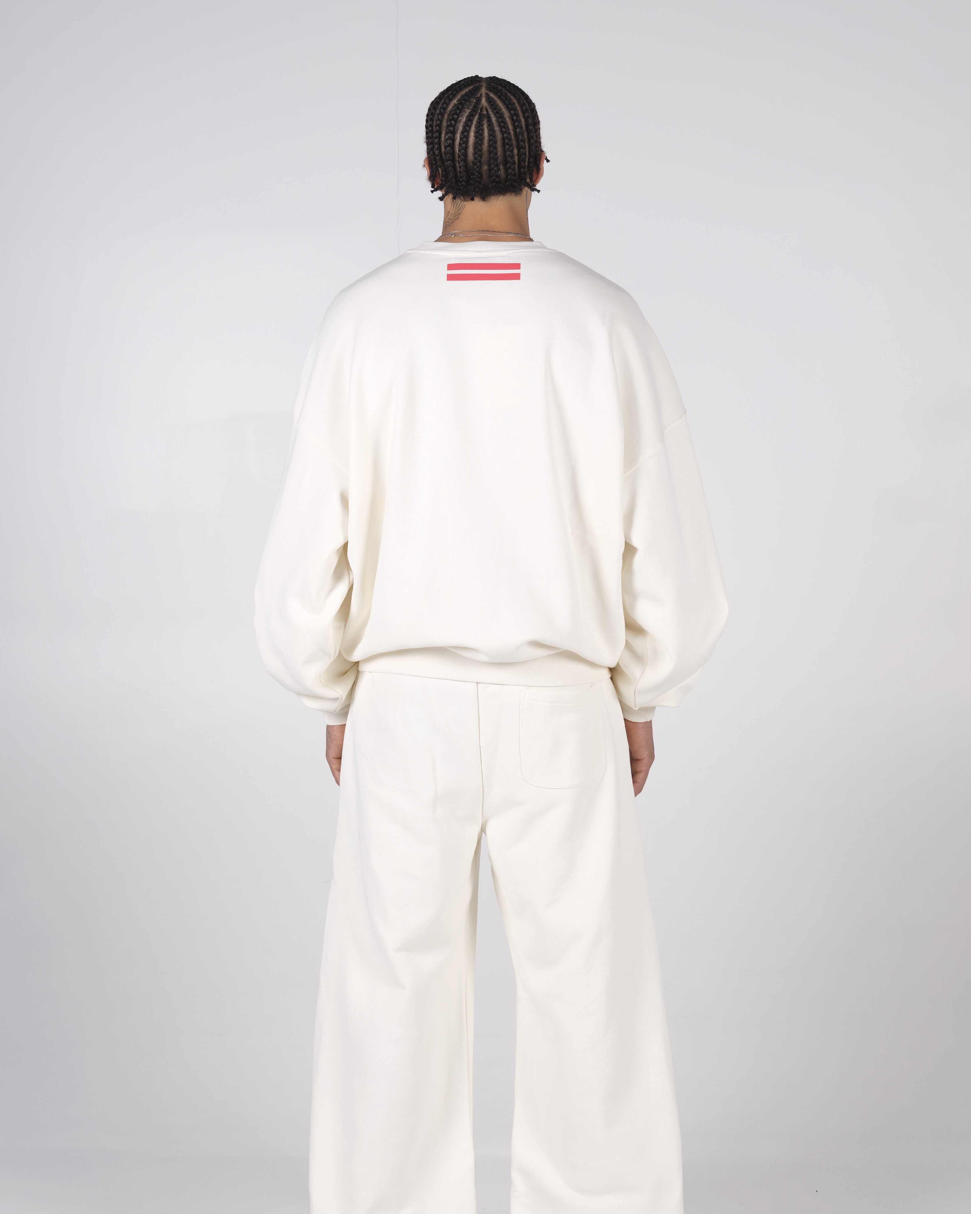 SLHTS SWEATER OFFWHITE