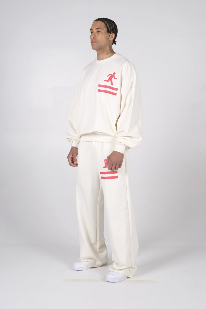 SLHTS JOGGER OFFWHITE