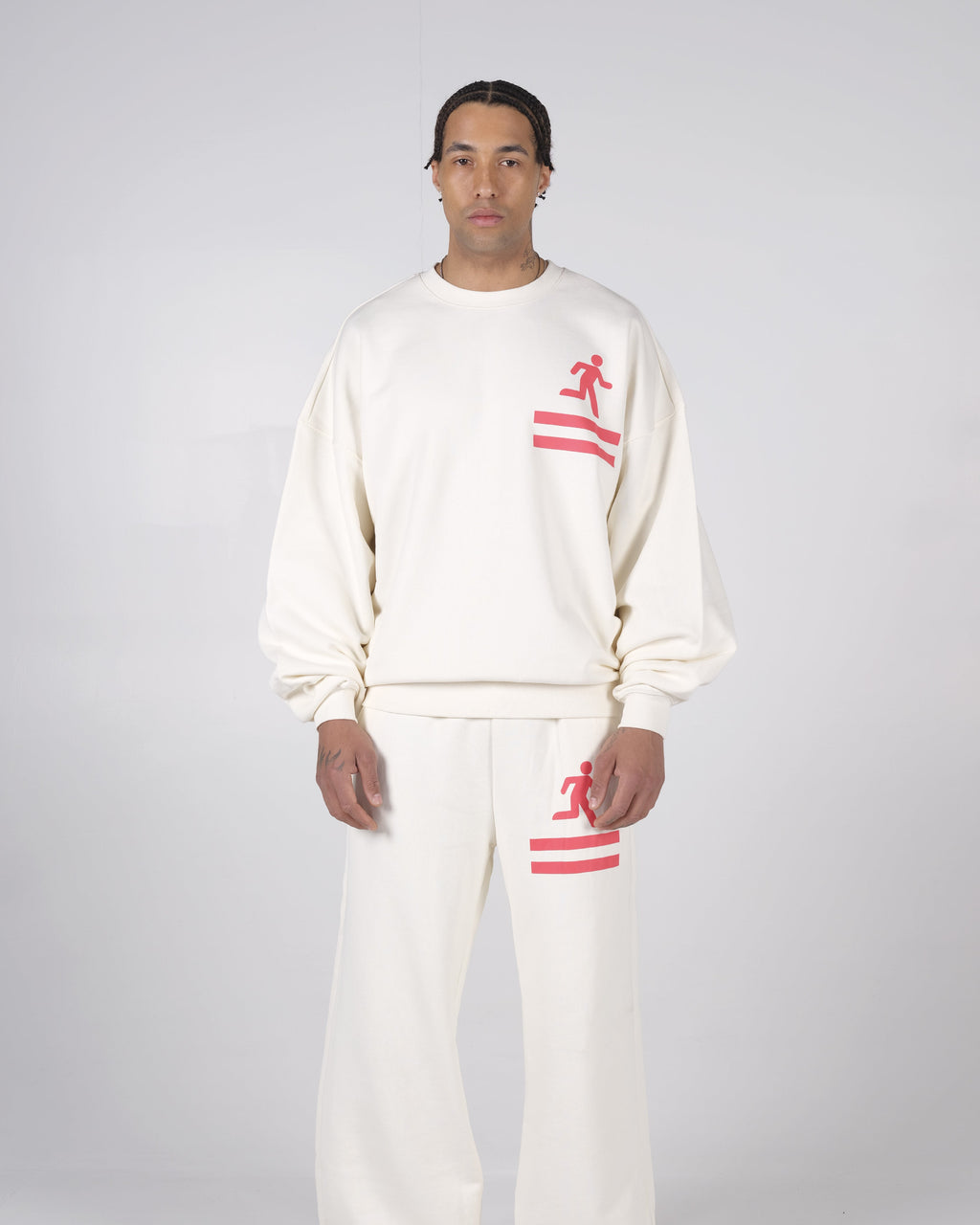 SLHTS SWEATER OFFWHITE