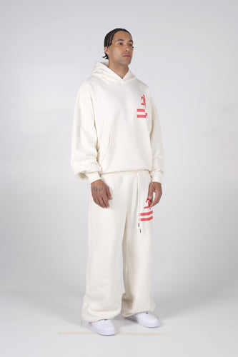SLHTS HOODIE OFFWHITE - Image 8