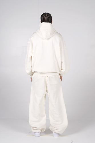 SLHTS HOODIE OFFWHITE - Image 5