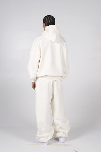 SLHTS HOODIE OFFWHITE - Image 4