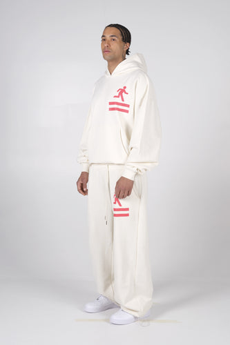 SLHTS HOODIE OFFWHITE - Image 9