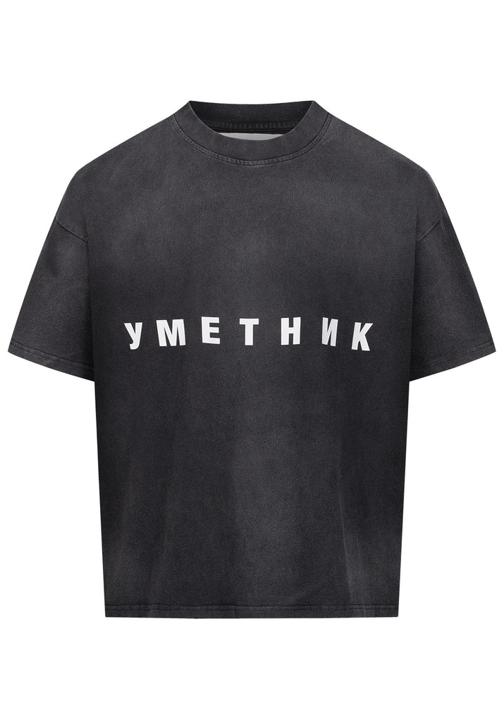 T-SHIRT LOGO KYRILLISCH