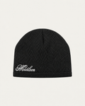 MARLEEN WAFFLE BEANIE BLACK