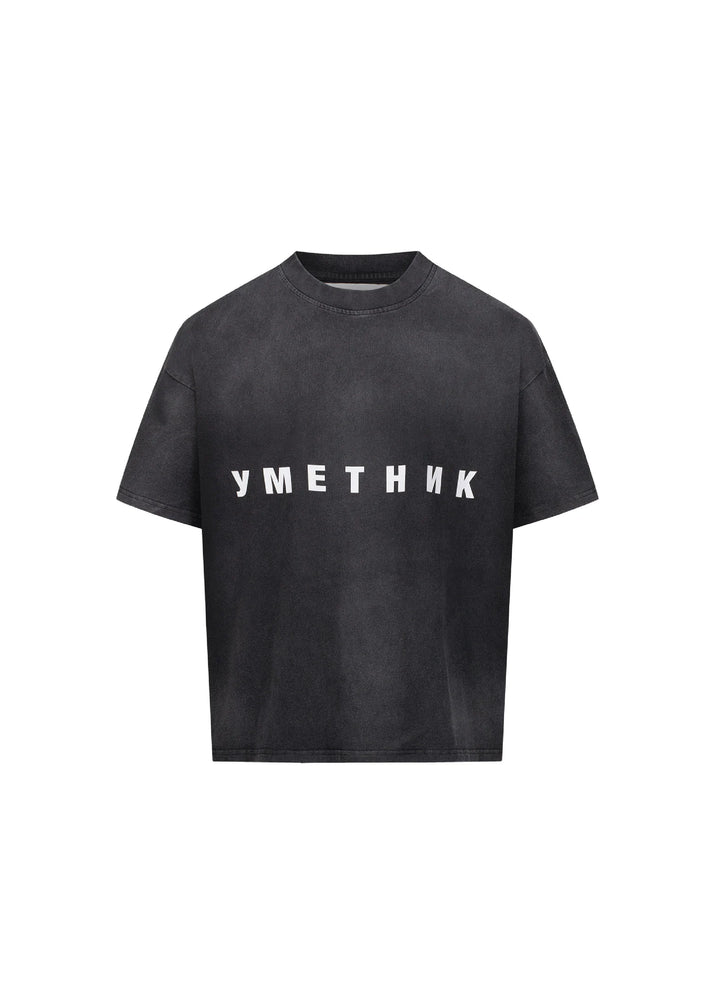 T-SHIRT LOGO KYRILLISCH
