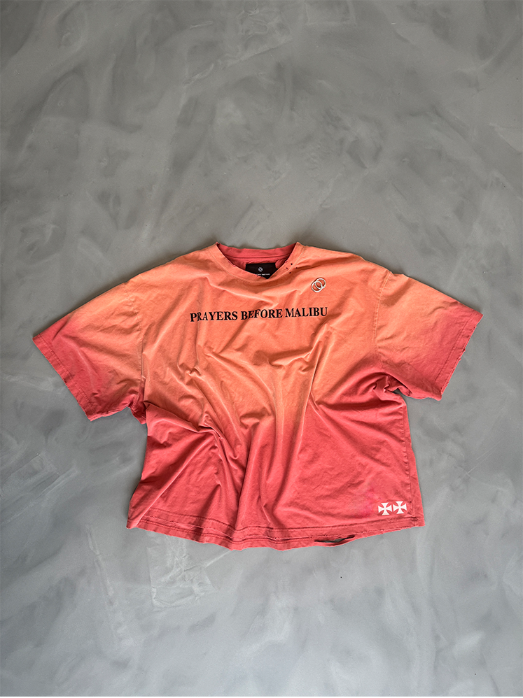 PRAYERS T-SHIRT VINTAGE RED