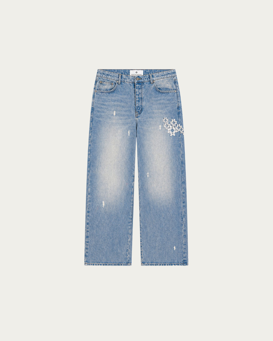 WHITE PATCH DENIM