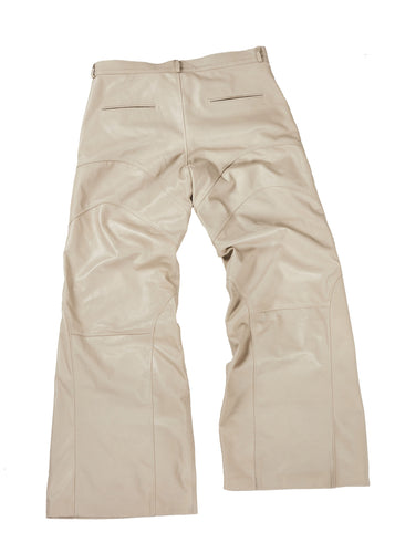 LJUBINKA FLARED BIKER PANTS LEATHER - Image 7