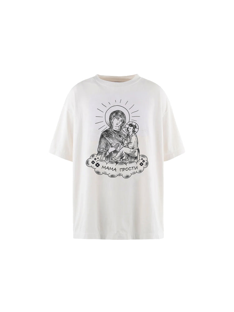 MAMA T-SHIRT: VINTAGE WHITE