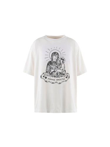 MAMA T-SHIRT: VINTAGE WHITE - Image 1