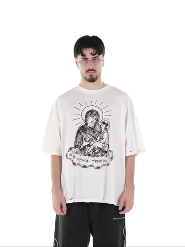 MAMA T-SHIRT: VINTAGE WHITE - Image 3