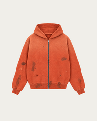 BURNT ORANGE ZIP