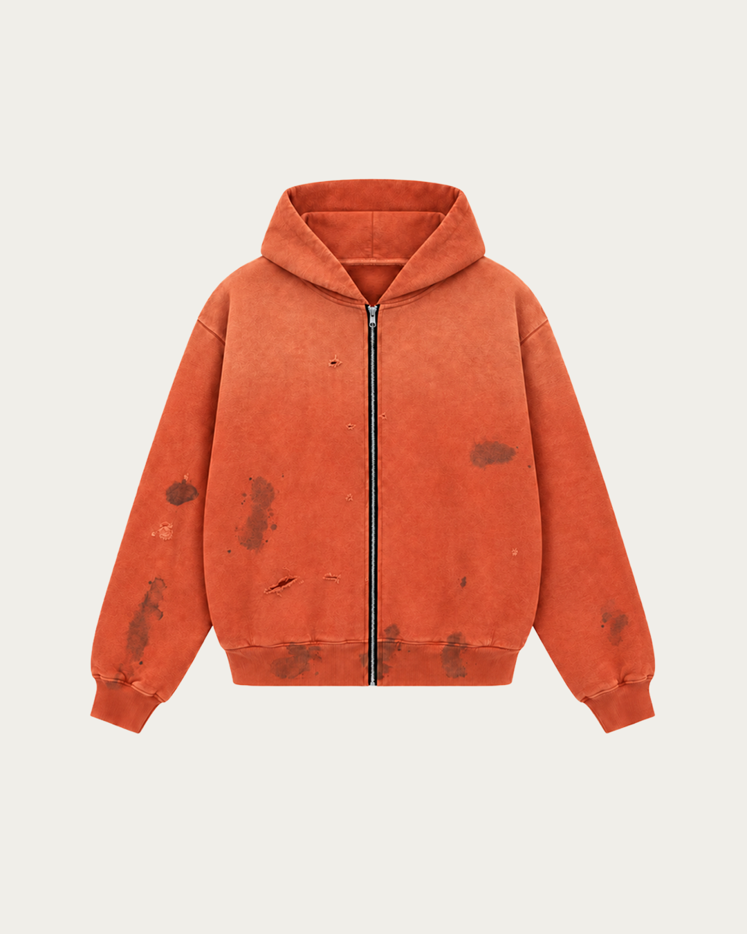 BURNT ORANGE ZIP