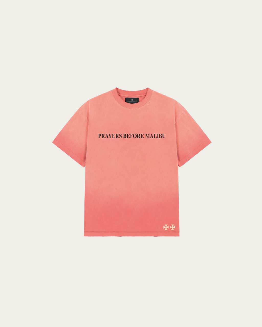 PRAYERS TEE VINTAGE RED