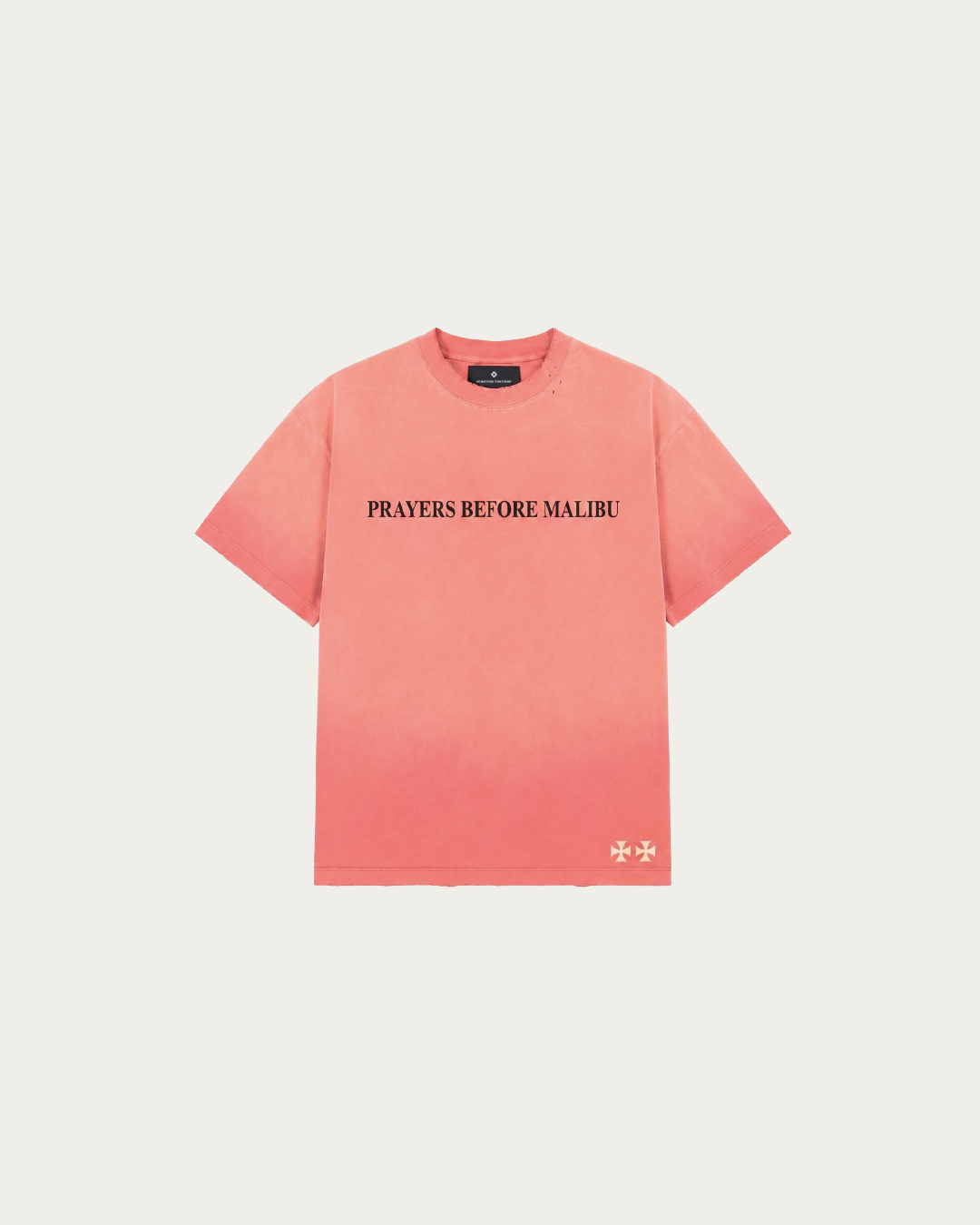 PRAYERS TEE VINTAGE RED